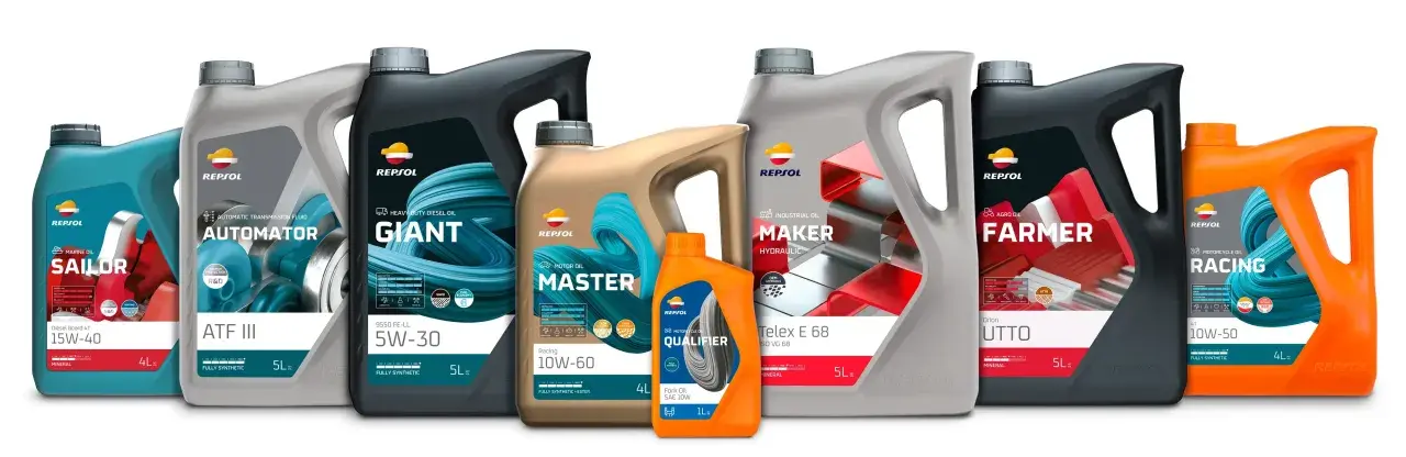 Une gamme d'huiles moteur Repsol : Sailor, Automator, Giant, Master, Qualifier, Maker, Farmer, Orion, Telex E 68 et Racing. Quel huile moteur choisir ?
