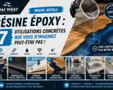 Découvrez 7 utilisations concrètes de la résine époxy, de la réparation de bateaux à la création de surfaces déco. Idéal pour les professionnels et particuliers.