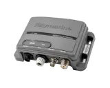 Émetteur-récepteur AIS650 Class B Raymarine, avec ports pour GPS, VHF, alimentation et données. Idéal pour la sécurité en mer.